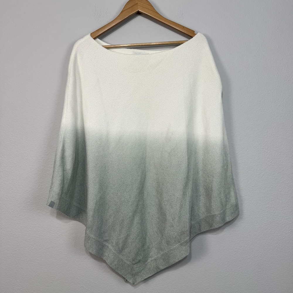 Barefoot Dreams‎ Cozychic Ultra Lite Cape Women's One Size Green Ombre Poncho